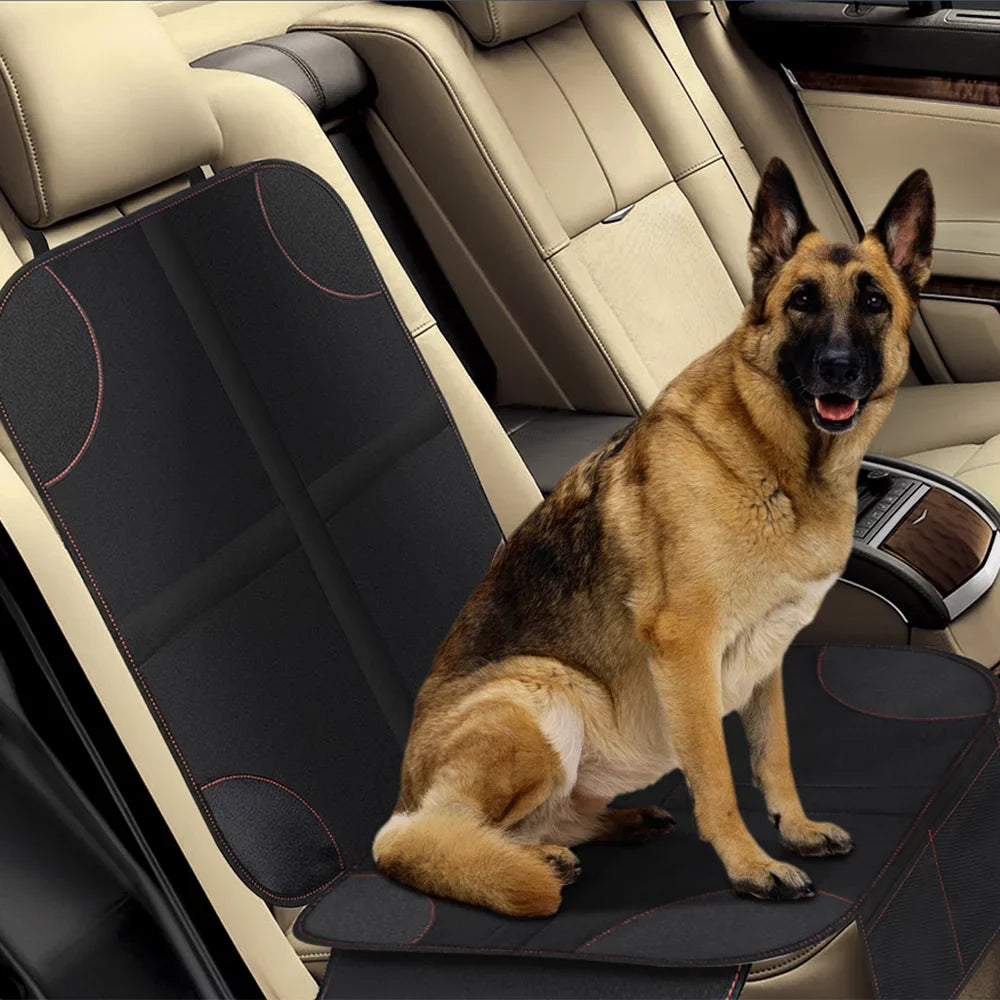 Protector for and Car Seats 2Pack Padding Backing Seat and Child Pet Mesh Thickest Protect Pockets with Baby Non-Slip
