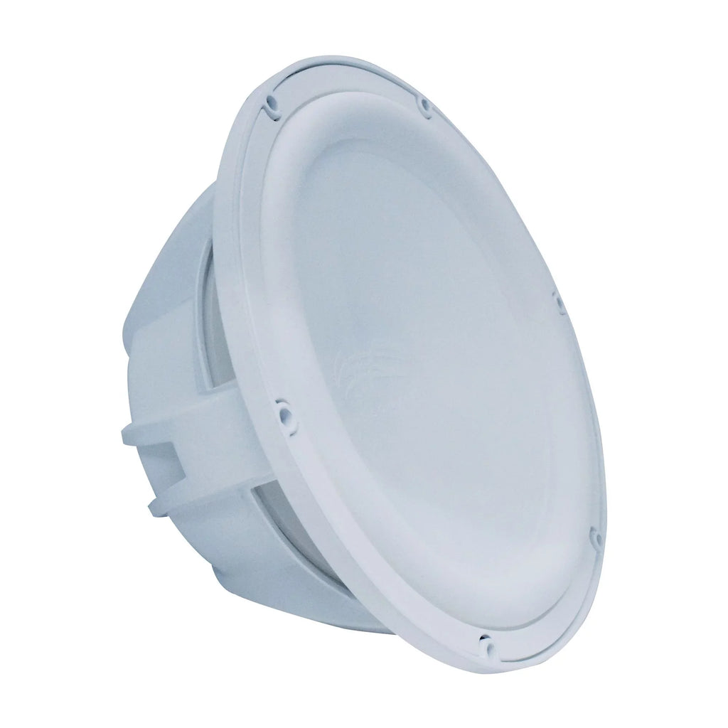 & SW Revo Sounds 2 White Grill Ohm Subwoofer White - Wet Subwoofer Closed Face & 10" - Grill