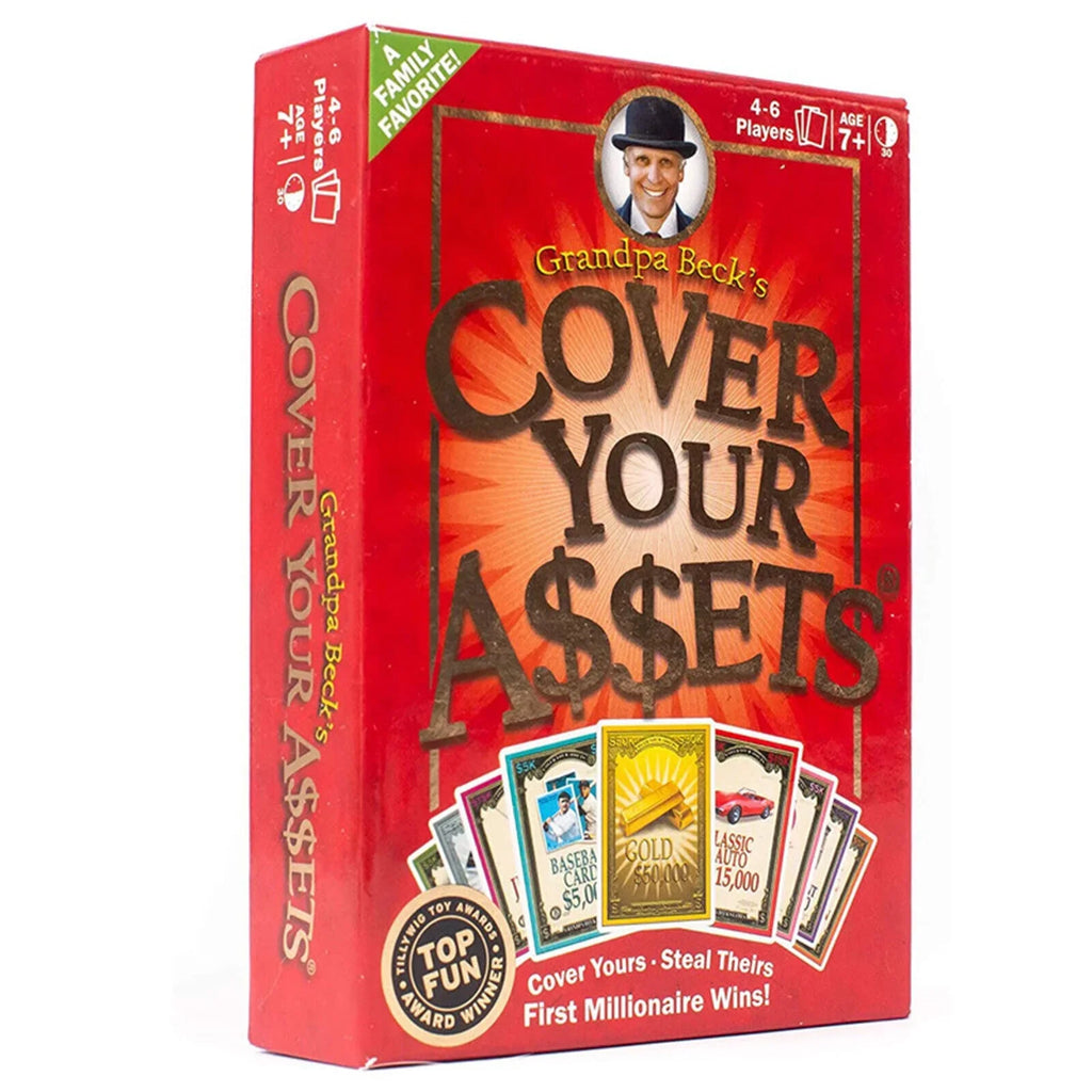 Family-Friendly Assets Collecting Toy Set Fun Card Grandpa Cover Your Becks Game