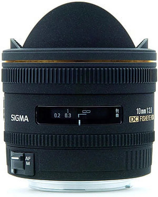 F DC lens Sigma - - EX Nikon f/2.8 10 - - HSM mm Fisheye
