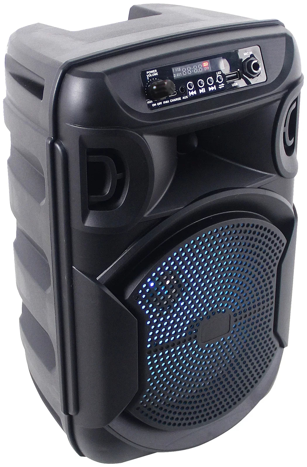Speakers Wireless BOOM8 w/Bluetooth Portable Pro (2) 8" Technical TWS Party LED