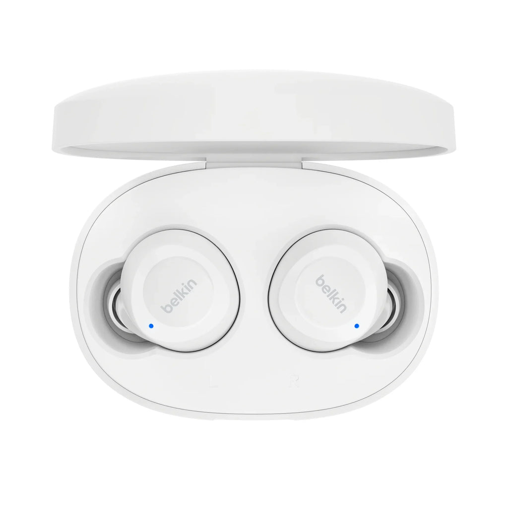 Earbuds, and White Belkin Hours iPhone, - Water Sweat Charging, Battery Wireless Resistant, and of Bolt, 28 Pixel USB-C, to SoundForm™ Wireless More Up Life, Galaxy, IPX5 True