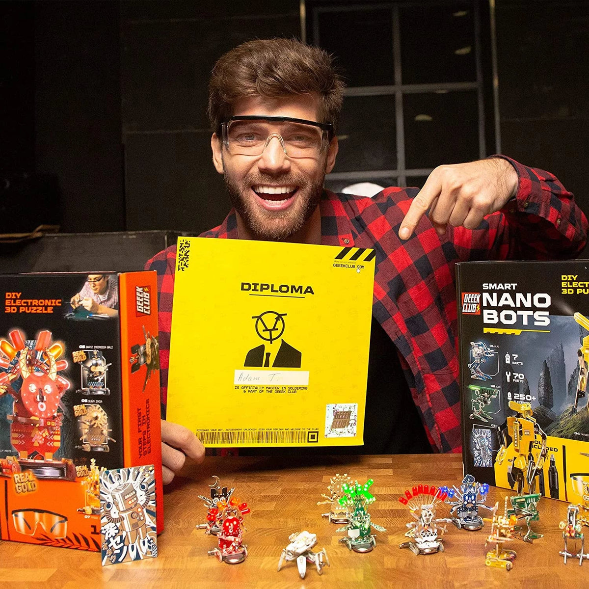 full ROBOTS Printed Boards Circuit Voodoo set 7