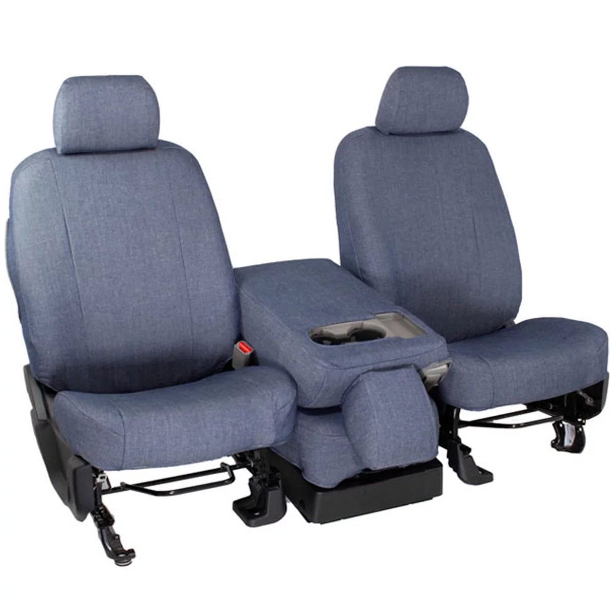 Trim KA122-04DN Smart Covers CalTrend - 2016-2019 Insert Blue Seat Denim Kia and for Sorento Center