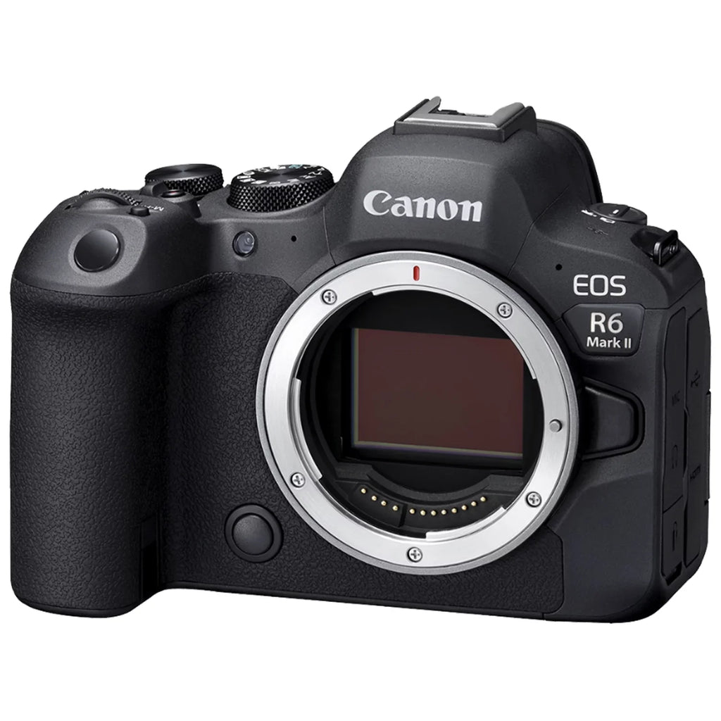 (Body) with Case Accessory R6 + Flash Mark SanDisk ZeeTech Card Camera 64GB Bundle EOS II LED Canon + Memory + Mirrorless