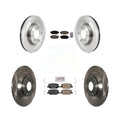 Rotors 264.8mm Turbo 2022 CX-30 Rear or 2.5 Rotor - Auto 302.7mm And For K8A-103655 Brake Pads Ceramic S Edition Mazda Disc Front Carbon Transit Kit