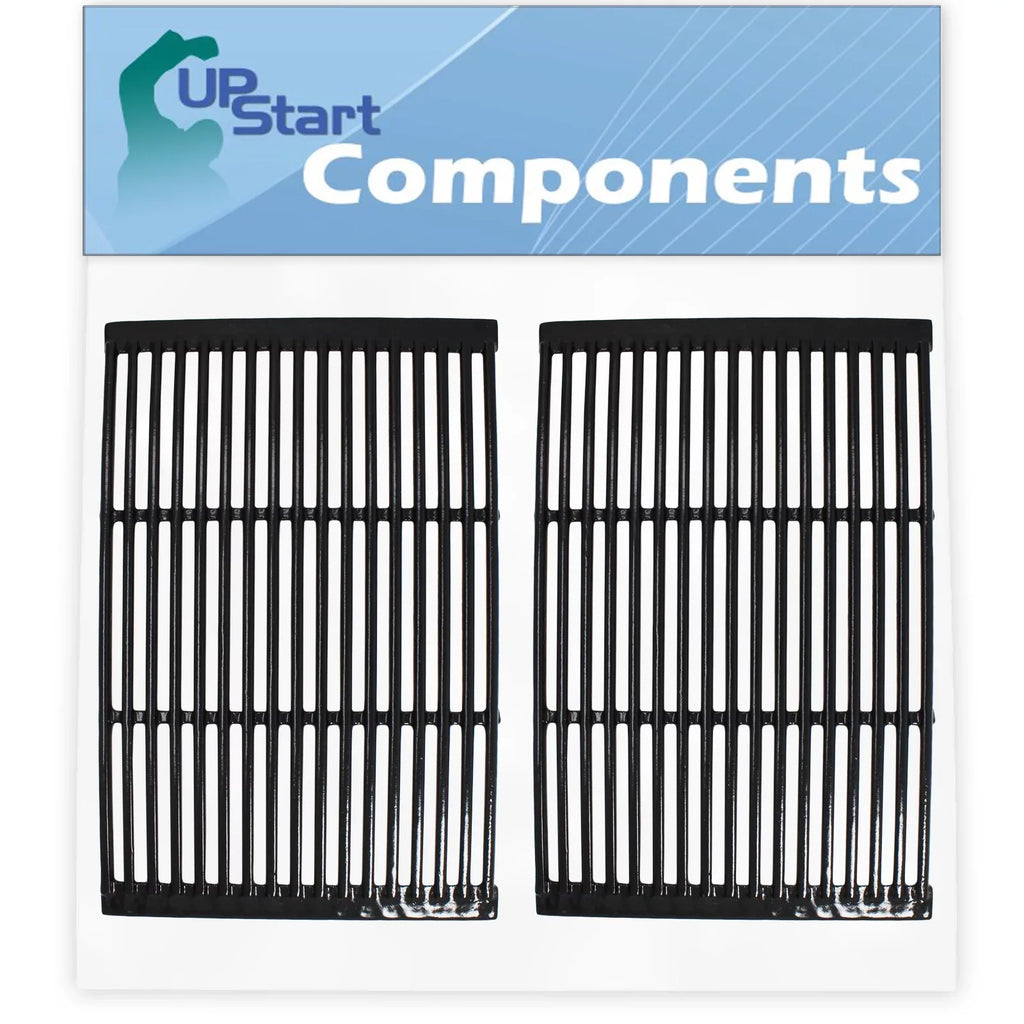 Porcelain 19" Charmglow BBQ Grill Cooking 2-Pack Enameled Parts Barbeque 810-6320-B Grates Iron Grid Cast - Replacement for Compatible