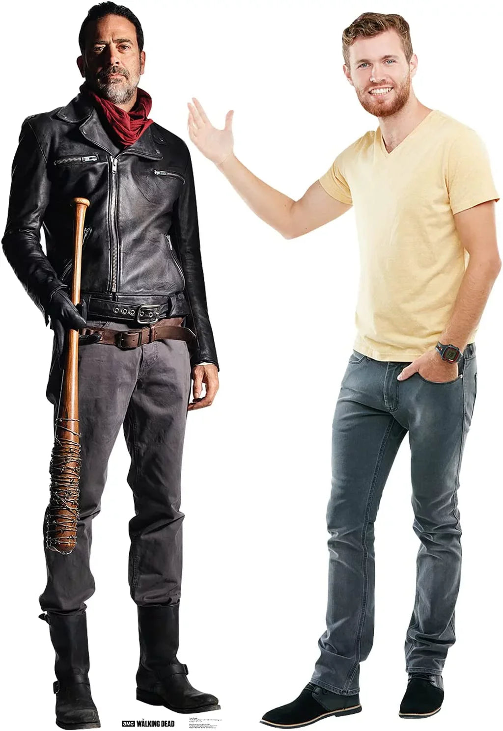 The 74 - Cardboard in. Standup Dead x Walking 23 Negan