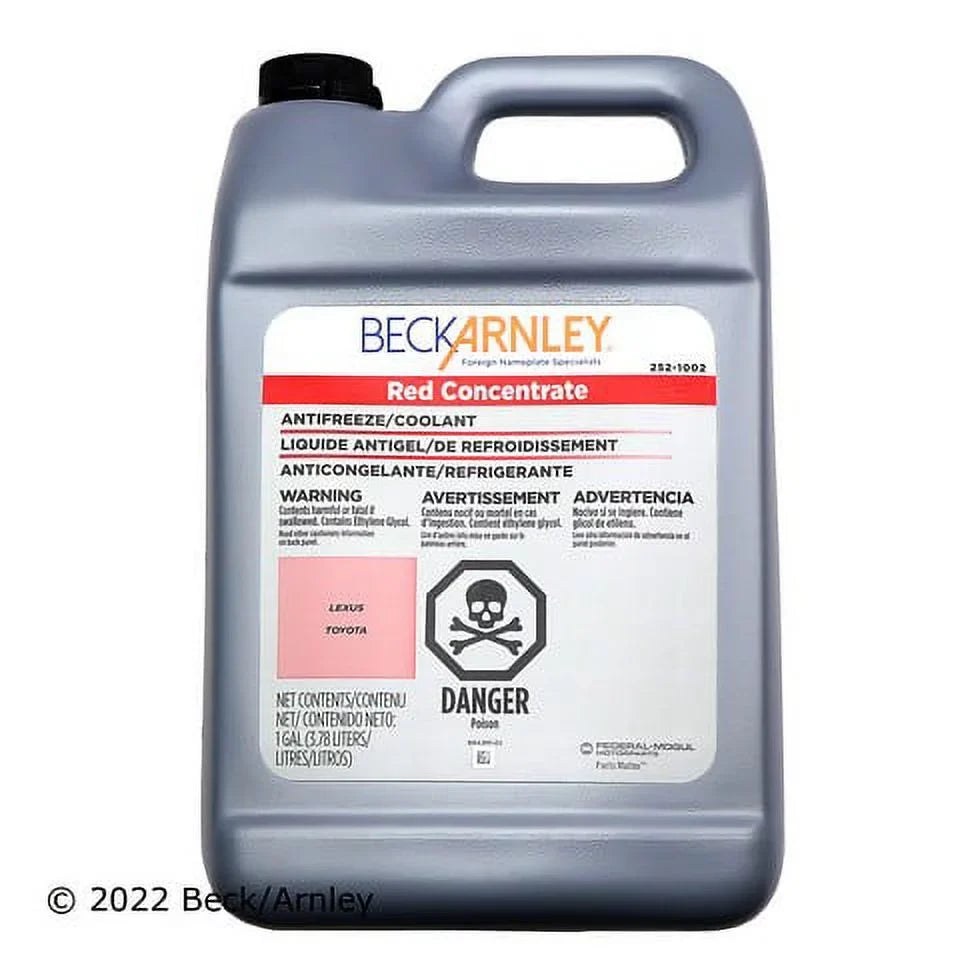 P/N:252 Antifreeze / Beck/Arnley 1002 Engine Coolant
