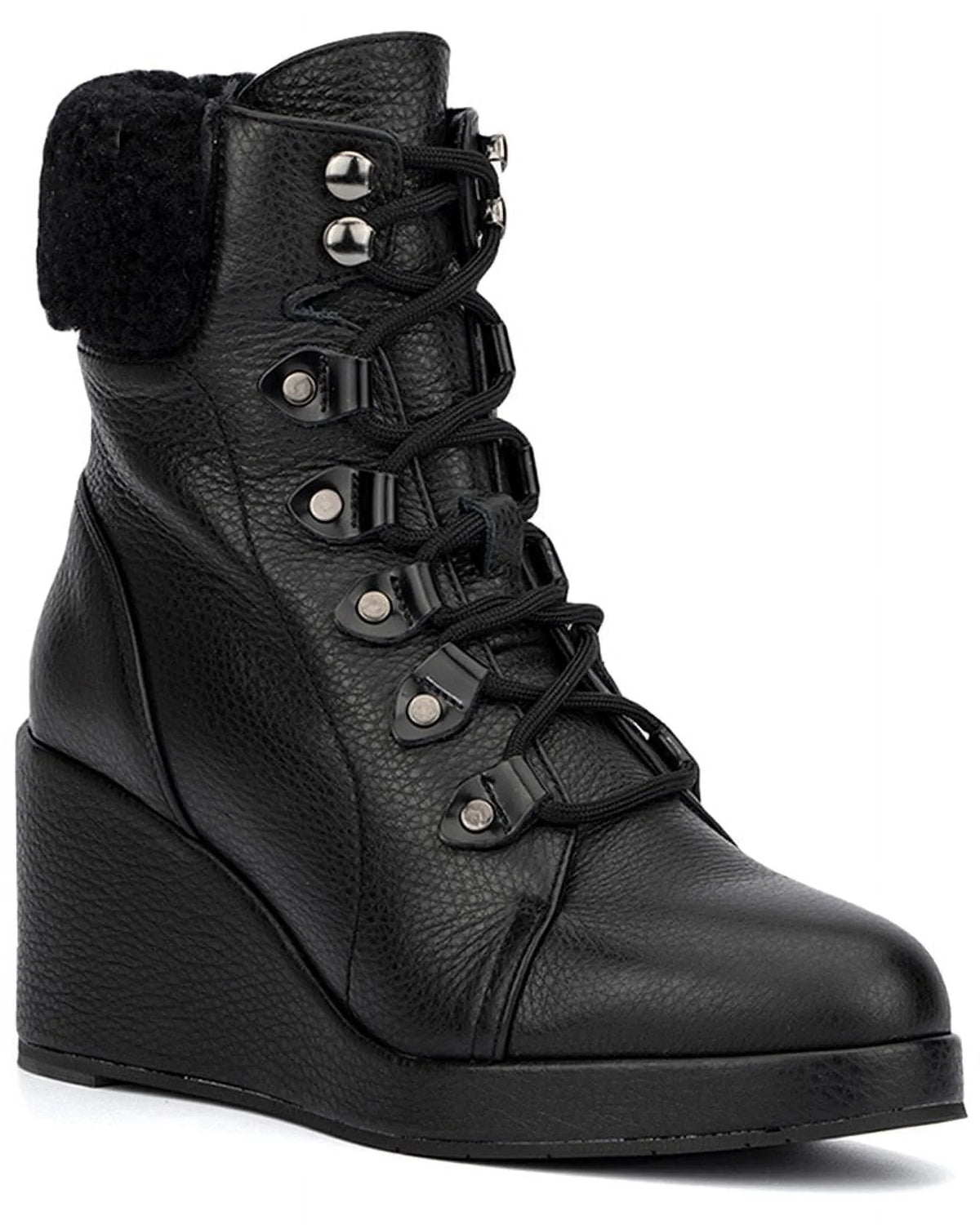 Shearling Inna Weatherproof 10.5 Boot, Aquatalia & Leather
