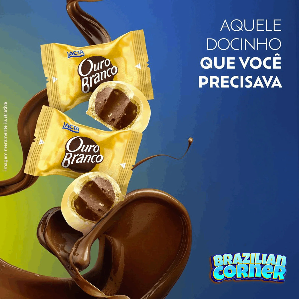 Sonho Valsa Bundle Bombom Ouro 1kg + Corner 1Kg Lacta - Branco Brazilian De