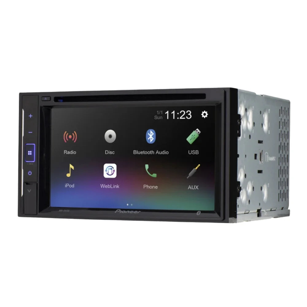 Dash Bundle Kit Installation Backup Touchscreen, and - DVD KIT2416 Stereo for Multimedia Double Kit AM Mounting Pioneer Camera, Pontiac Din Bluetooth Grand / Car with 2001-2005
