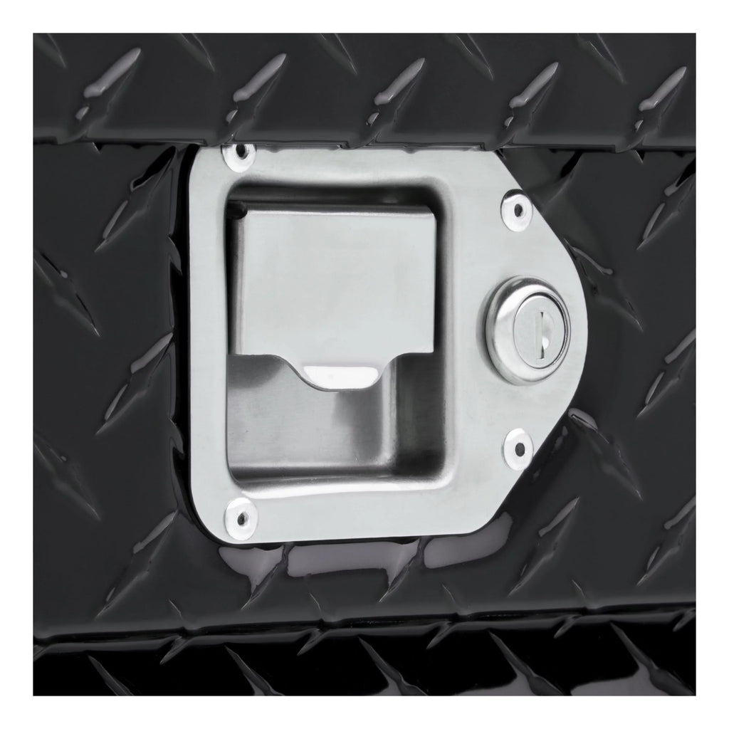 Lid Gloss Black with Tool Box EC10592 72-Inch Truck Low Aluminum Profile, Heavy-Wall RigidCore UWS