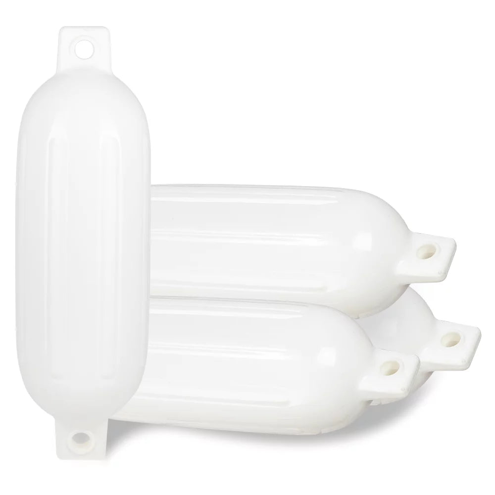 , Ribbed Inflator with and Boat Ktaxon Ropes 4-Pack