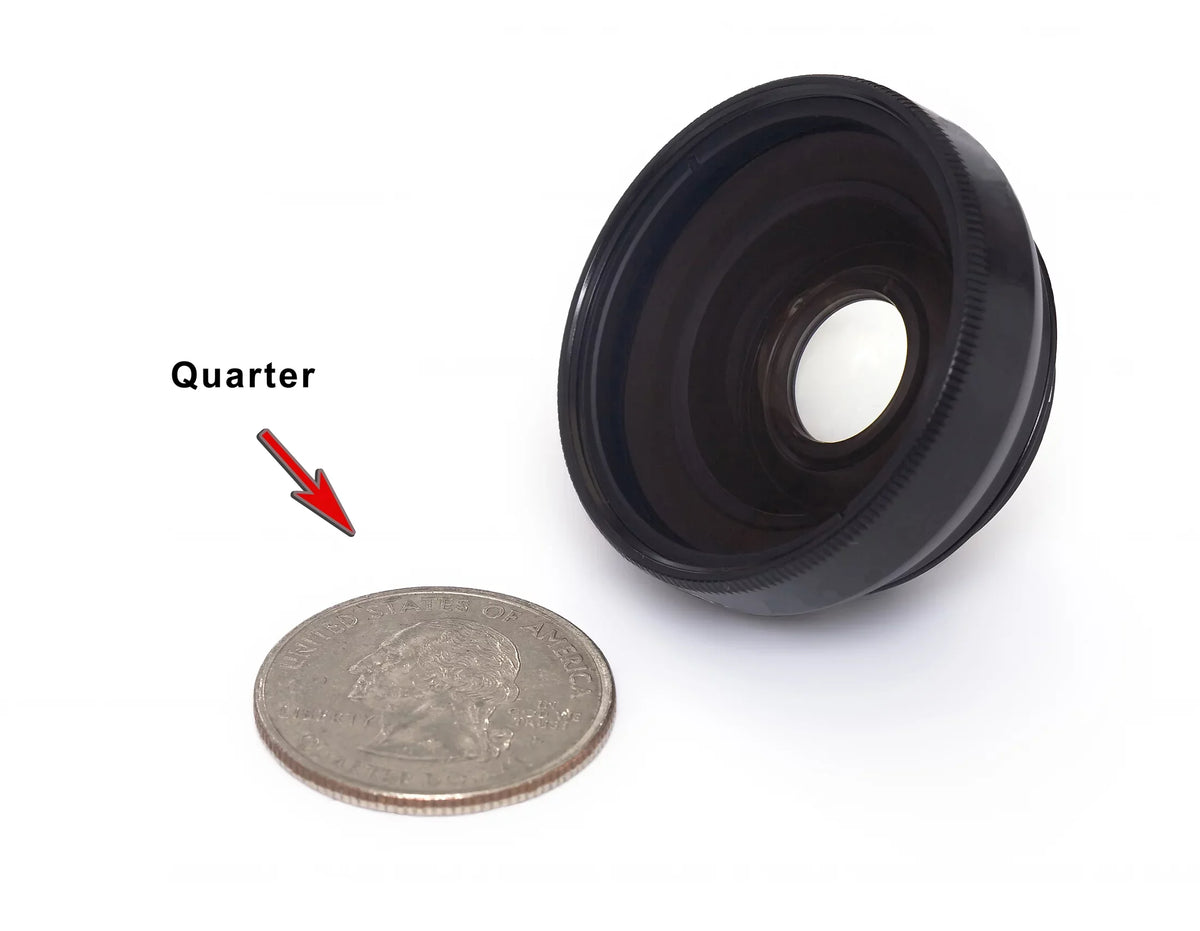 Type. Style) Wide Macro Magnetic 0.45x W/ (Modification Lens Angle HMX-U10 (HD) Chrome Samsung Finish