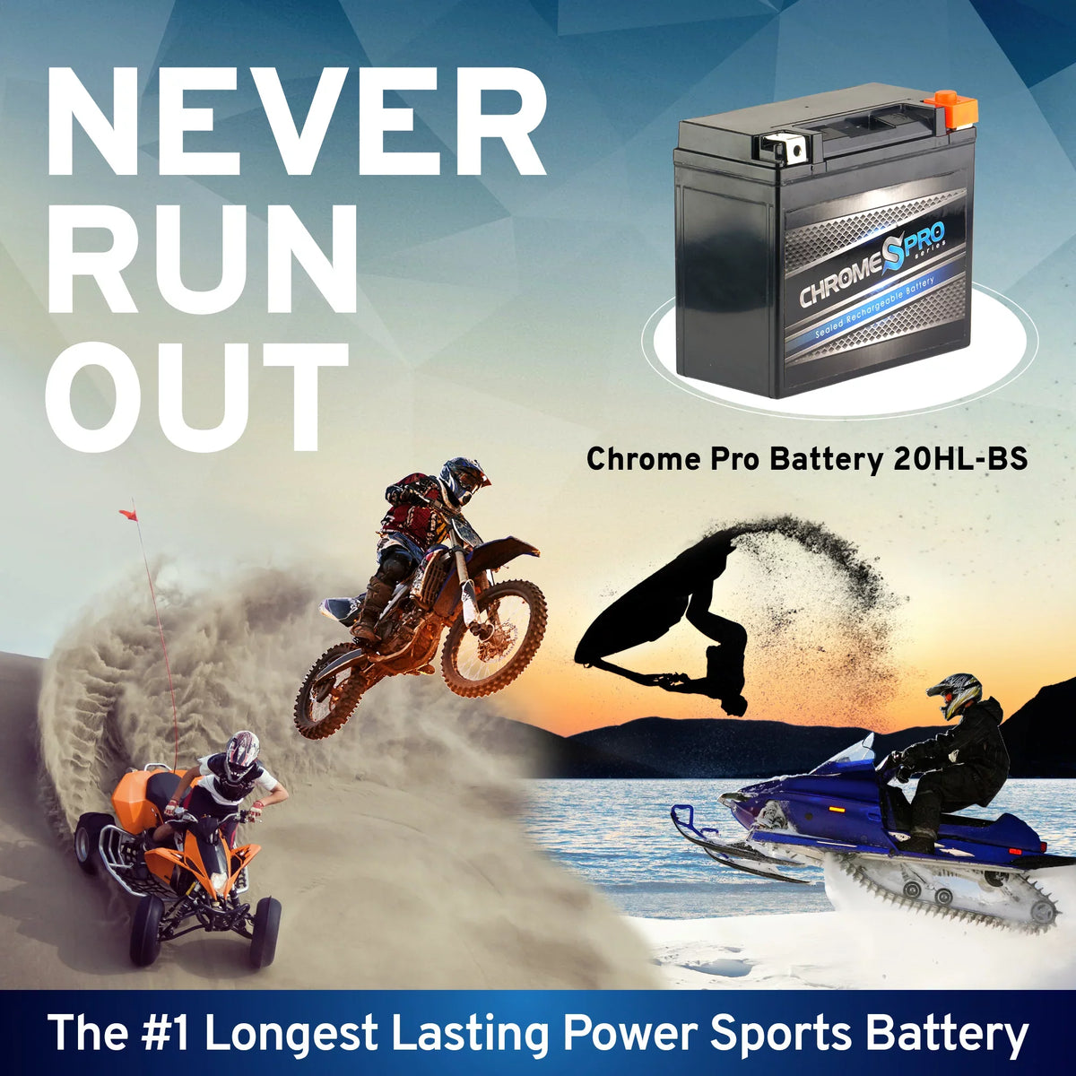 Ytx20hl-bs (20hl-bs Battery Ah, Jt750 1998 Volts,18 Battery Sts, Cca) Kawasaki 310 Pro 12 for Replacement Stx Chrome