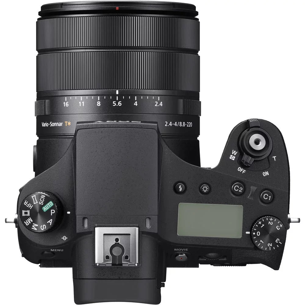 '- DSC-RX10 1 Cyber-shot Yr IV Sony 64GB Warranty + Spider + Tripod Camera Digital
