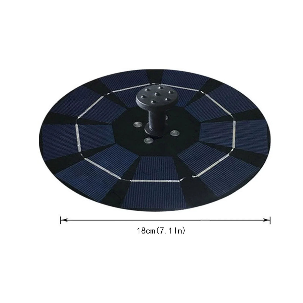 Bath YHAIOGS Bird Decor Pump Bath Garden Freestanding Water Floating Solar Pump Bird Solar