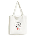 Canvas I Satchel Shopping Am Handbag Bag A Tote Casual Expression Chef Face Lovely