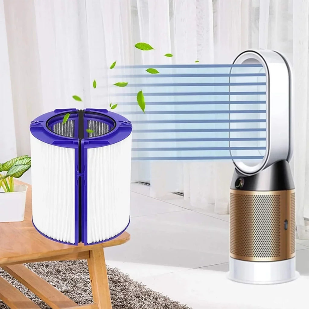 Pure HP04 Filter Fan Filter Purifier 360° Cool TP04 for HEPA Carbon Activated 2-in-1 True DP04, Replacement Purifying Air and