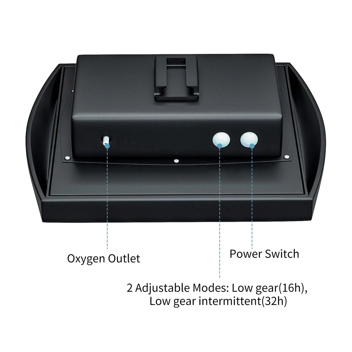 Stones Garden Oxygenator Fish Pool with Pump 8.2ft Aerator Pond for Oxygen Pump Air Fish Solar 2 Aquarium moobody Aerator Air Pipe Bubble 2W Plug-in Oxygen Fishing 6V