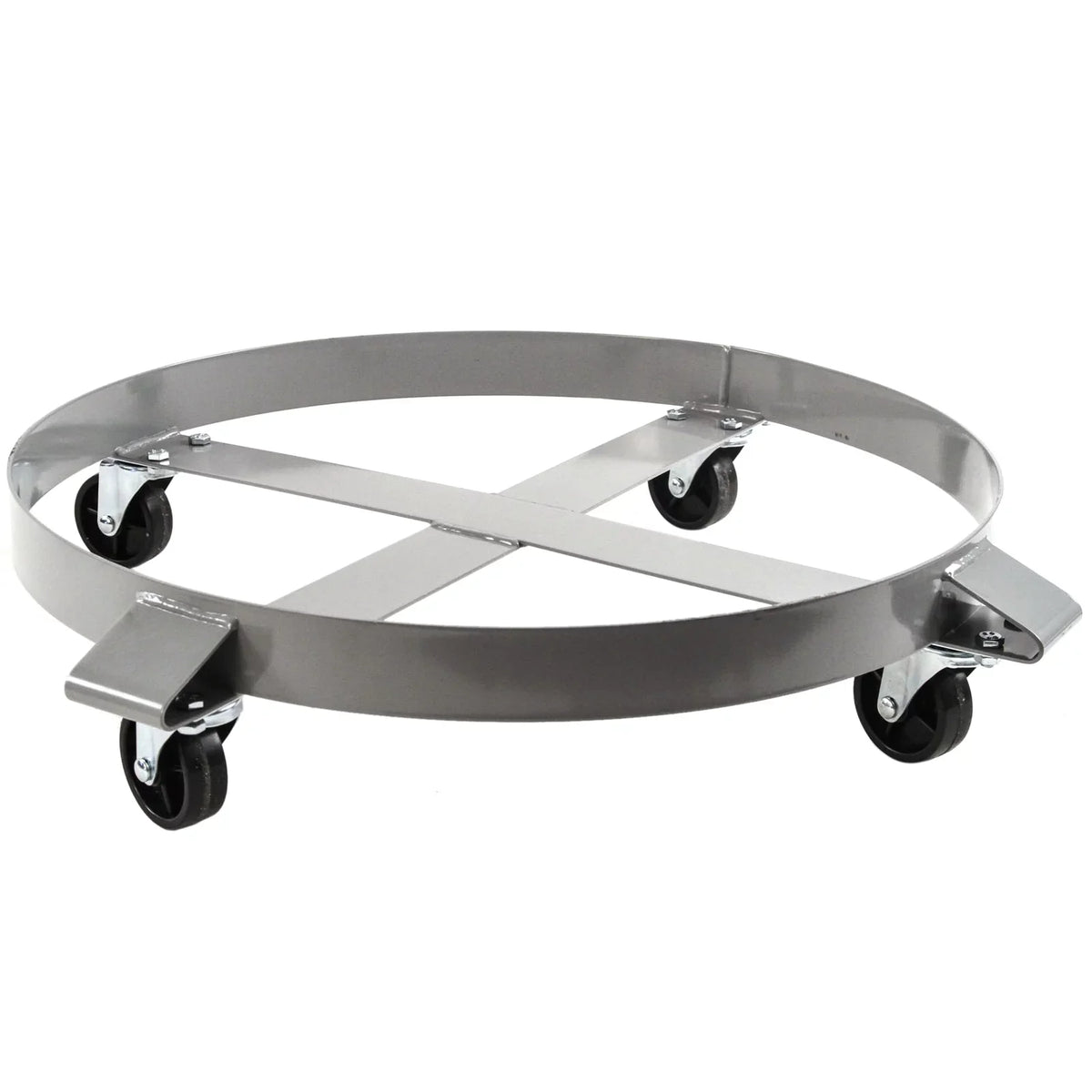 Steel Heavy Pound - Hound Duty 55 Red Auto Frame Truck Dollies Hand Tipping 1000 Gallon Drum Swivel Capacity Non Dolly Casters Wheel