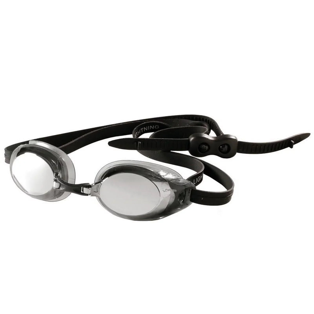 Swimming Adjustable with Men Black/Smoke - for Swim - Adult Straps Swim and Nose Women - with Goggles FINIS - Goggles Watertight Pieces Lightning Competitive Goggles Silicone 4 Interchangeable Goggles