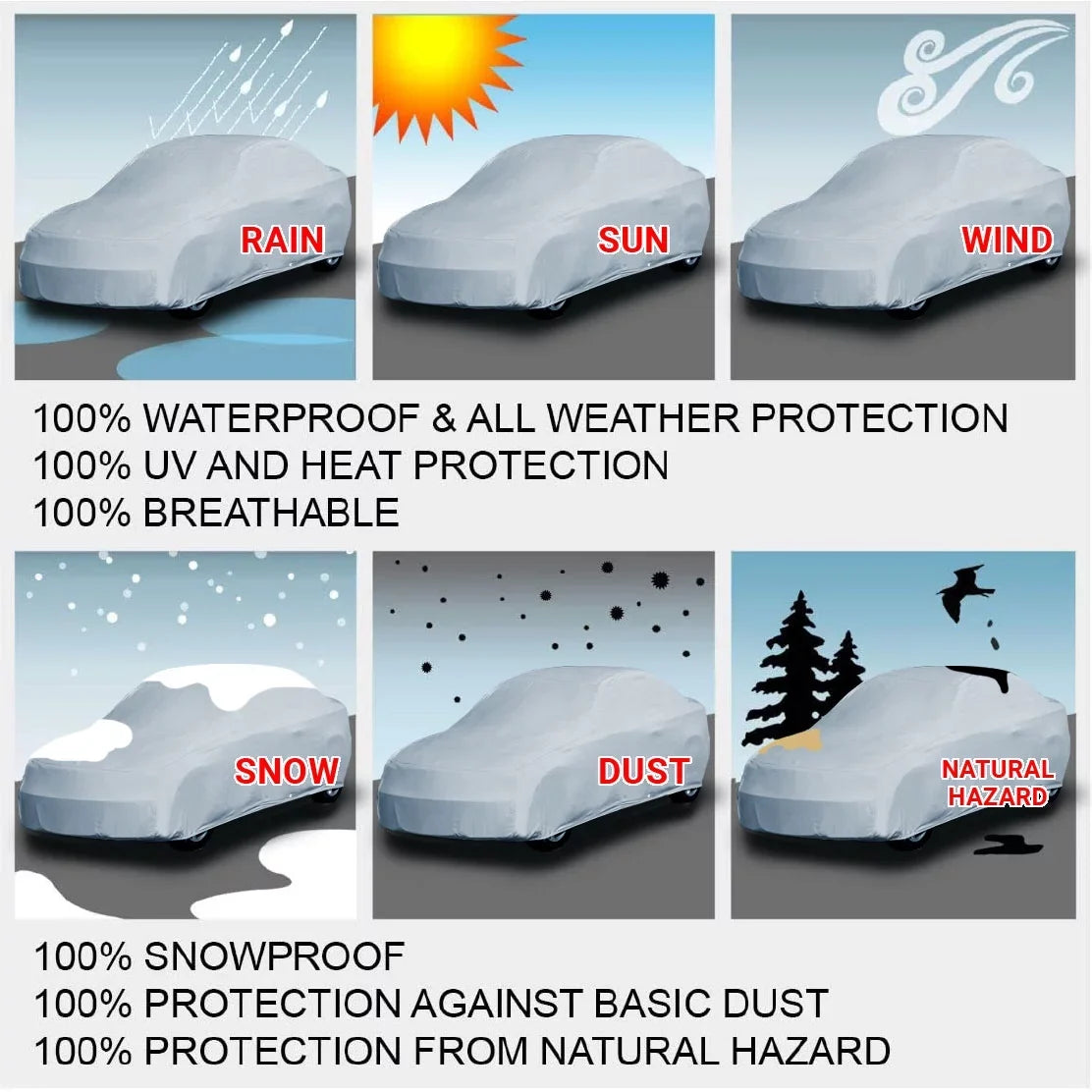 All-Weather Delta Fits: Cover 4-Door] 88 Car Custom [Oldsmobile 1986-1991 Waterproof