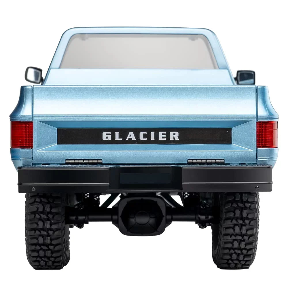 Eazyrc RTR Control with 4WD 2.4GHz Lights RC Remote Car Glacier Truck LED 1/18 RC Crawler
