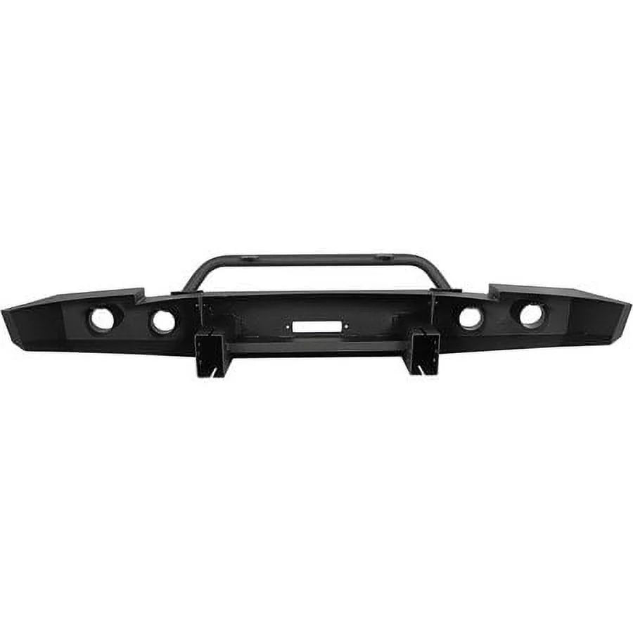 W/ Silverado HECASA 2007-2013 for Chevy Push 2010 Front Bar 3-Piece 2009 2013 2012 D-Rings Bumper 1500 2011 Modular 2008