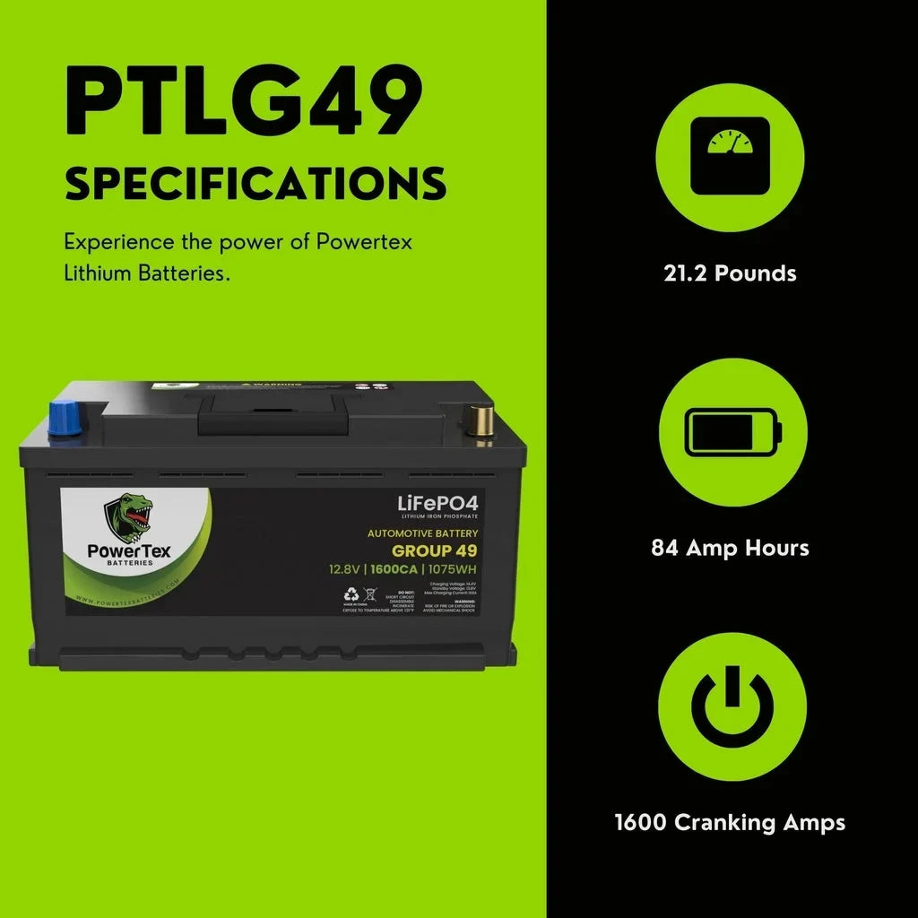 BCI 535i 2016 / 49 H8 LiFePO4 BMW Replacement Battery Group Battery Car Lithium Automotive