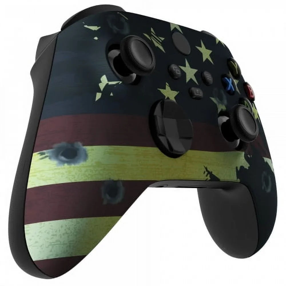 (Flag) - Touch Premium Rapid Custom Controller Flag Modded American of Largest - Soft Fire Xbox Modes Master Includes - Controllerz Mod Variety