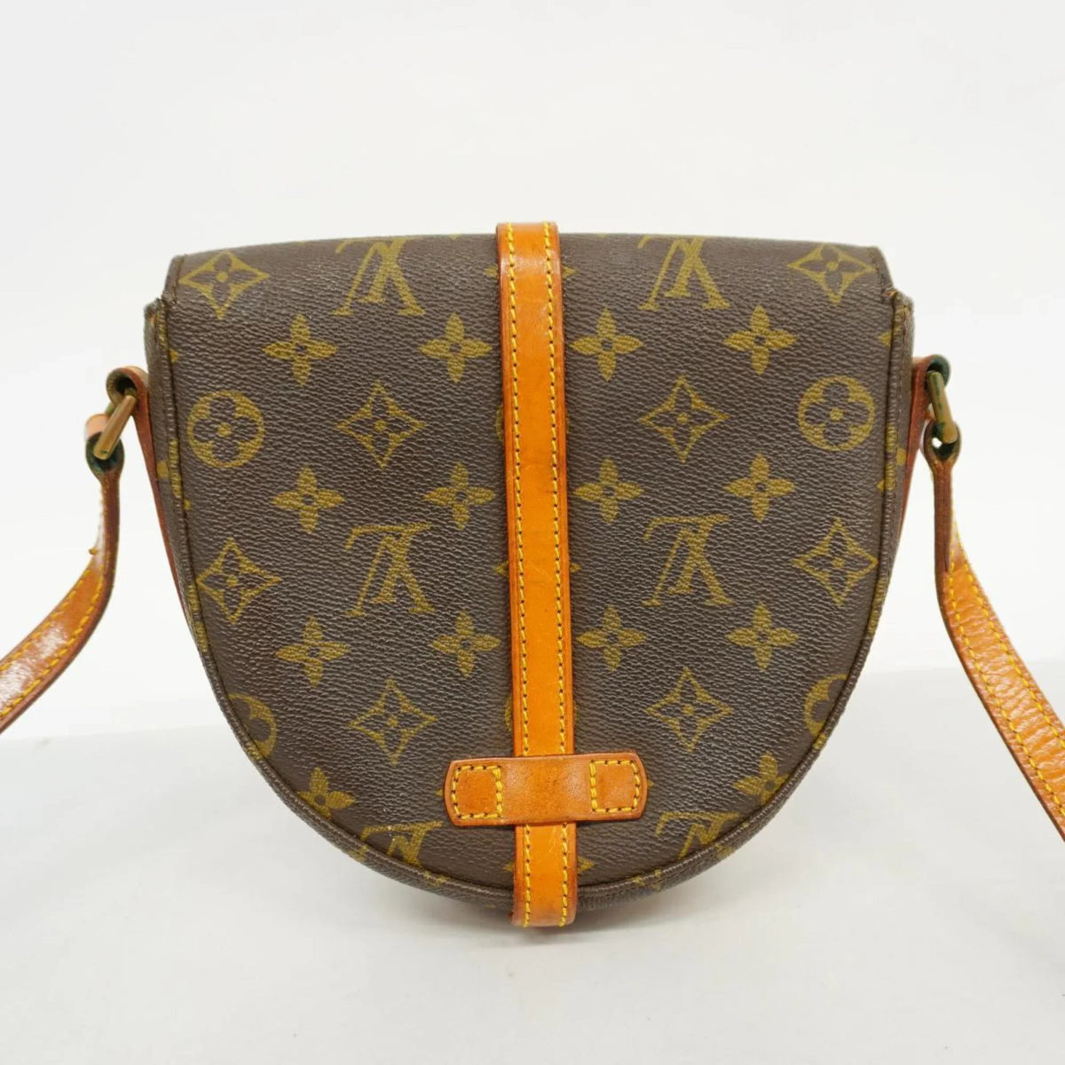 Bag Monogram Shoulder Pre-Owned Louis PM (Good) Ladies Brown Chantilly M40646 Vuitton
