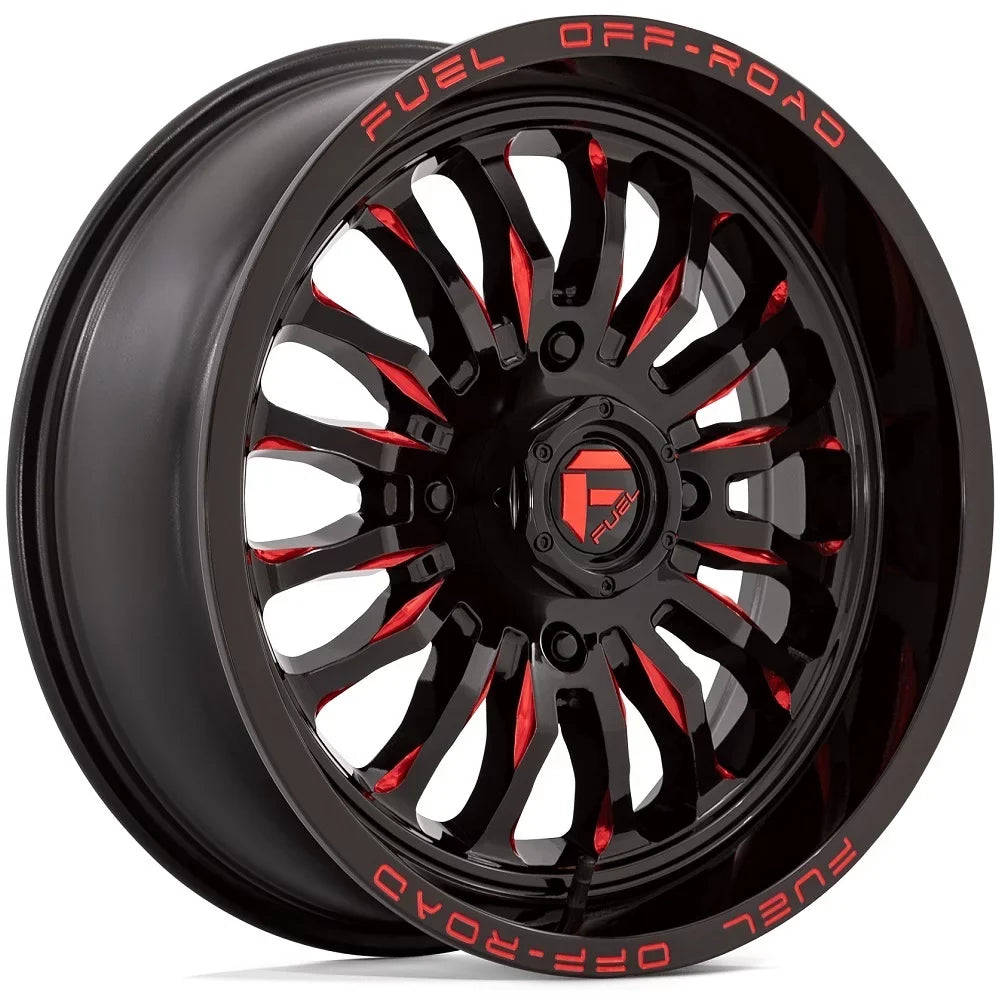 900/1000 XP Intimidator Ranger ARC 18" / 36" Tires / XP 1000 PRO XP Fuel Red Wheels RZR Polaris