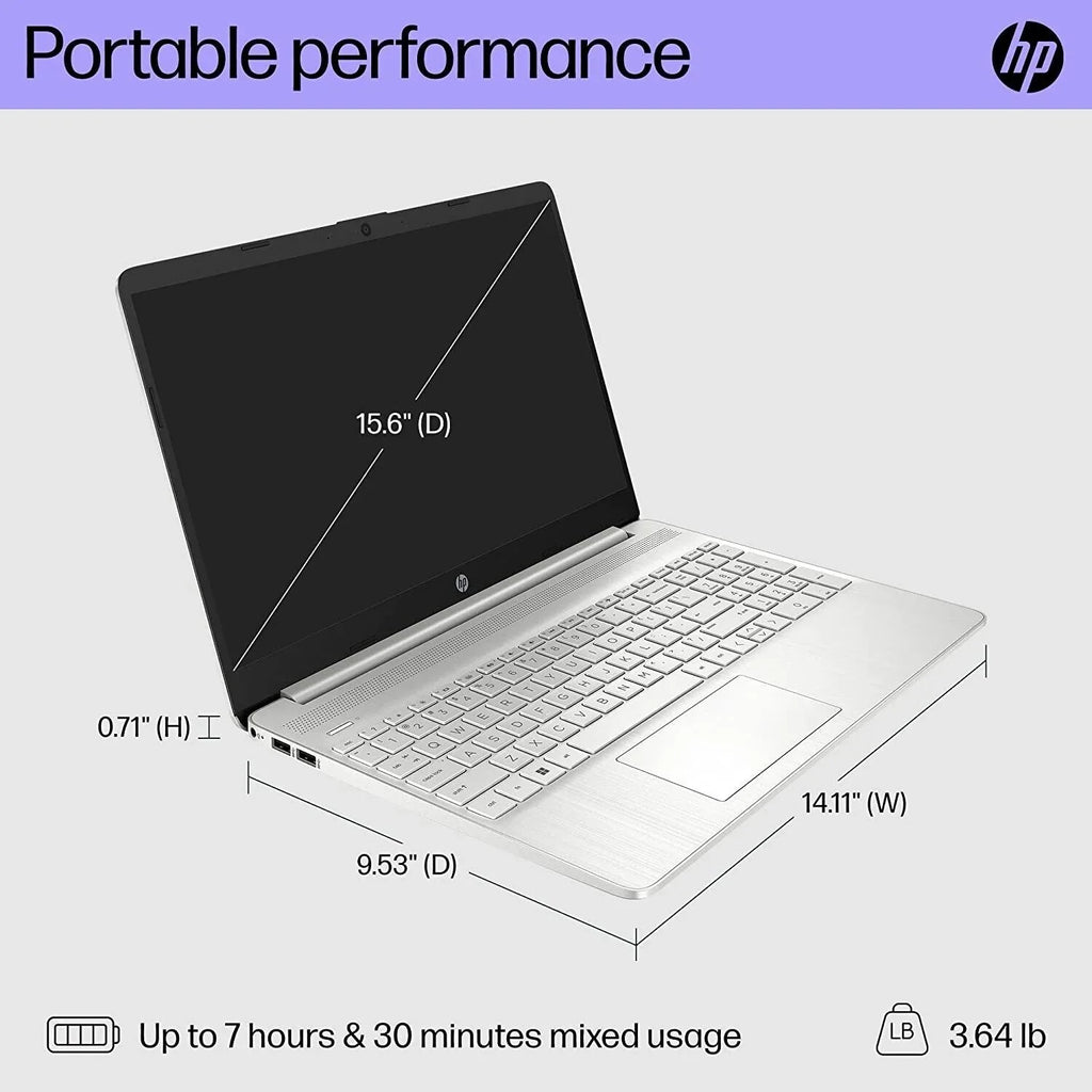 Intel (2023) HP 15-dy5399nr GB Gen Laptop, 16 11 RAM, 15 Home, FHD 512 Graphics, Xe Core Intel Iris GB inch SSD, 12th Windows i5, Display,