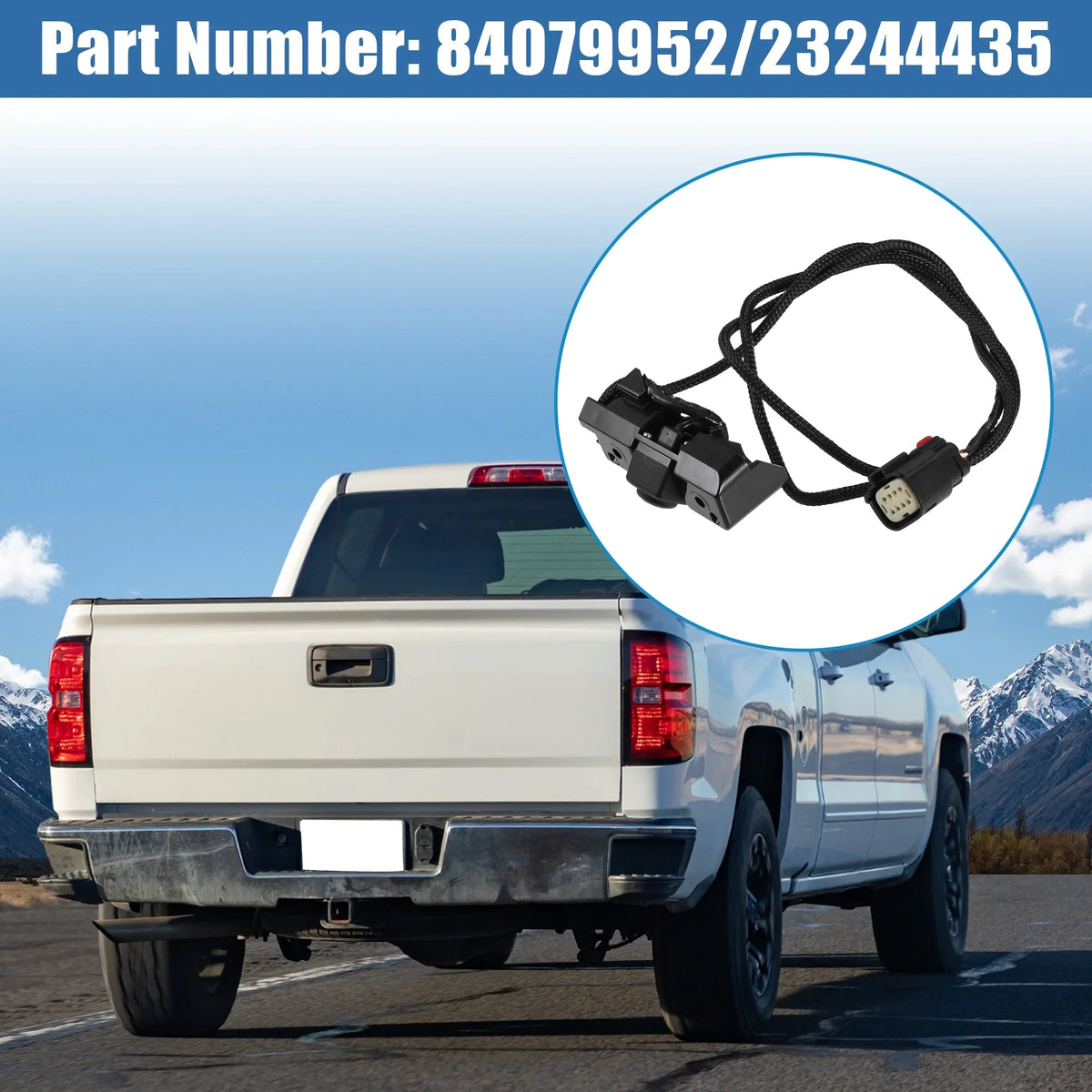 Camera Black View Replacement Car Backup 3500 for Bargains 2500 Parking Rear Chevy Silverado Unique