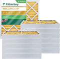HVAC (12-Pack) Filters Pleated Filterbuy Air Furnace MERV 20x20x4 AC 11