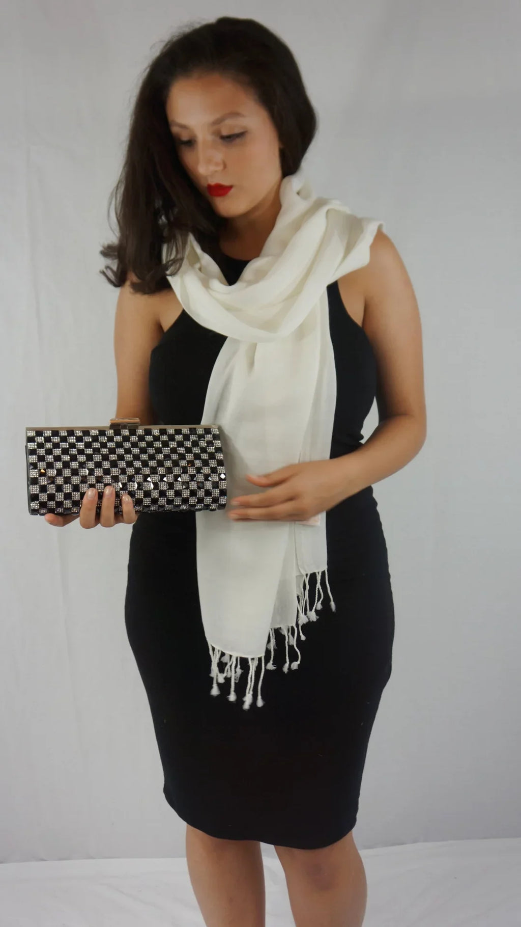 Shawl/Cashmere Scarf/Wool/Silk Shawl/Shawls/Scarf/Scarves/Wrap/Stole/Muffler/Cape/Ruana/Blanket/Throw/Pashmina Regular Shawl) (Cream/Ivory