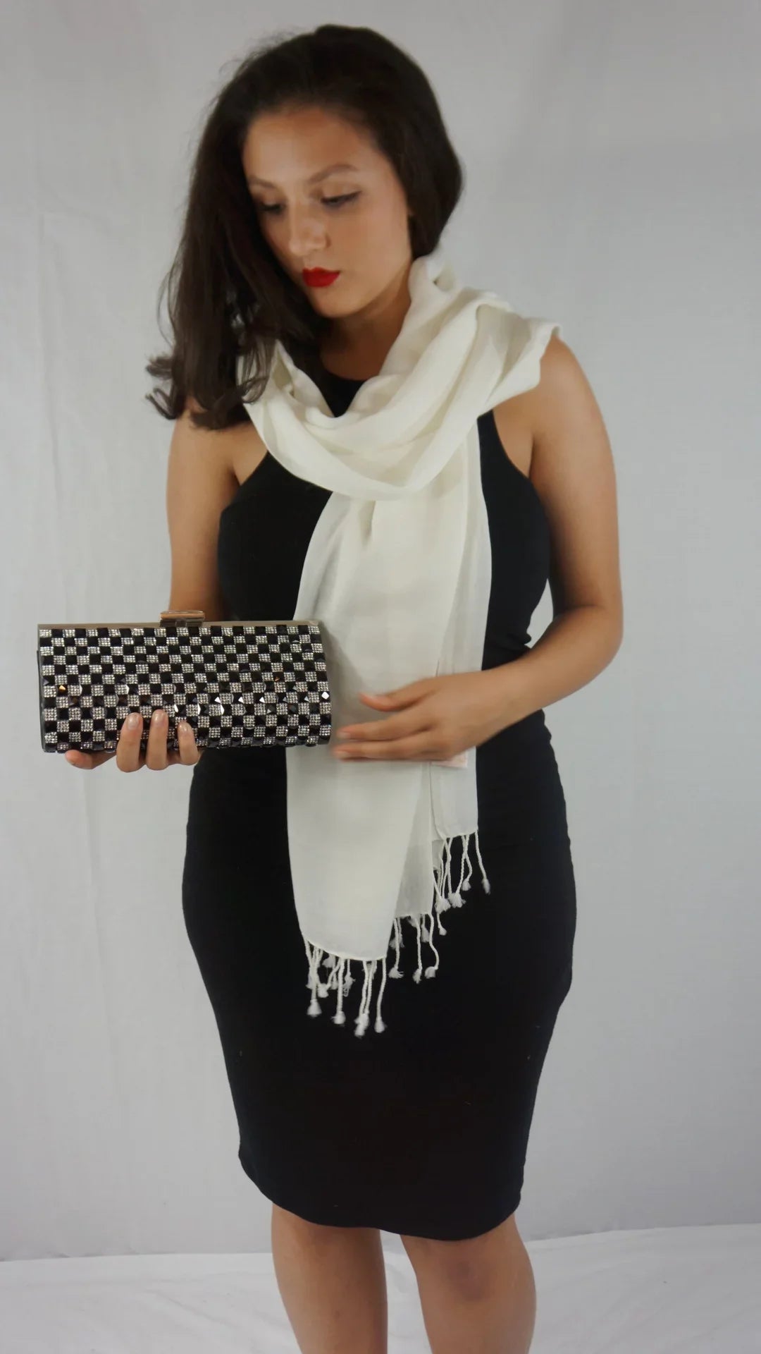 Shawl/Cashmere Scarf/Wool/Silk Shawl/Shawls/Scarf/Scarves/Wrap/Stole/Muffler/Cape/Ruana/Blanket/Throw/Pashmina Regular Shawl) (Cream/Ivory