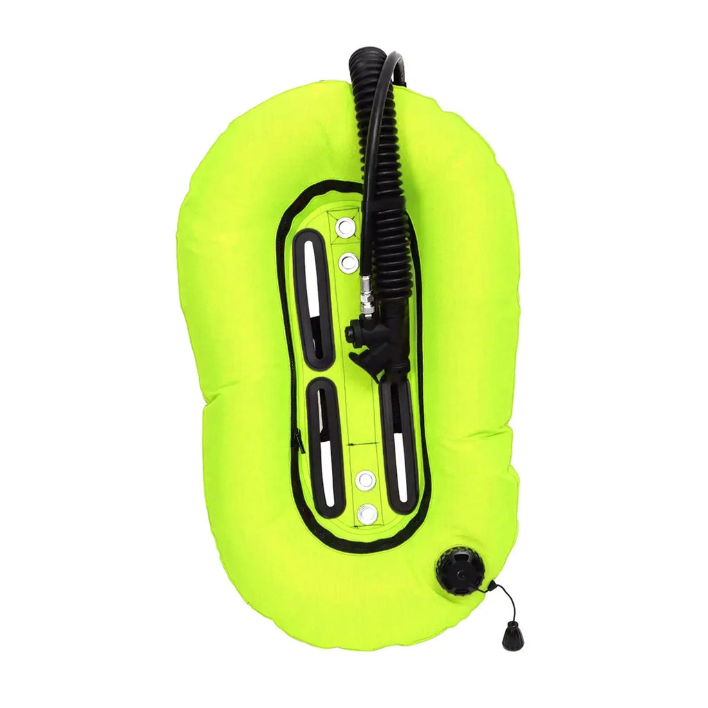 Diving Adult BCD for Yellow funtasica to Snorkeling Wing Single Buoyancy Compensator,Easy Diving Scuba Set Tank,BCD Use,Durability Scuba Donut