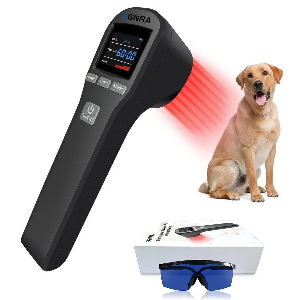 Dog 650nm Cat Horse Therapy Laser Laser Relief,Handheld Therapy 808nm,Cold Pain Device,for Low Level