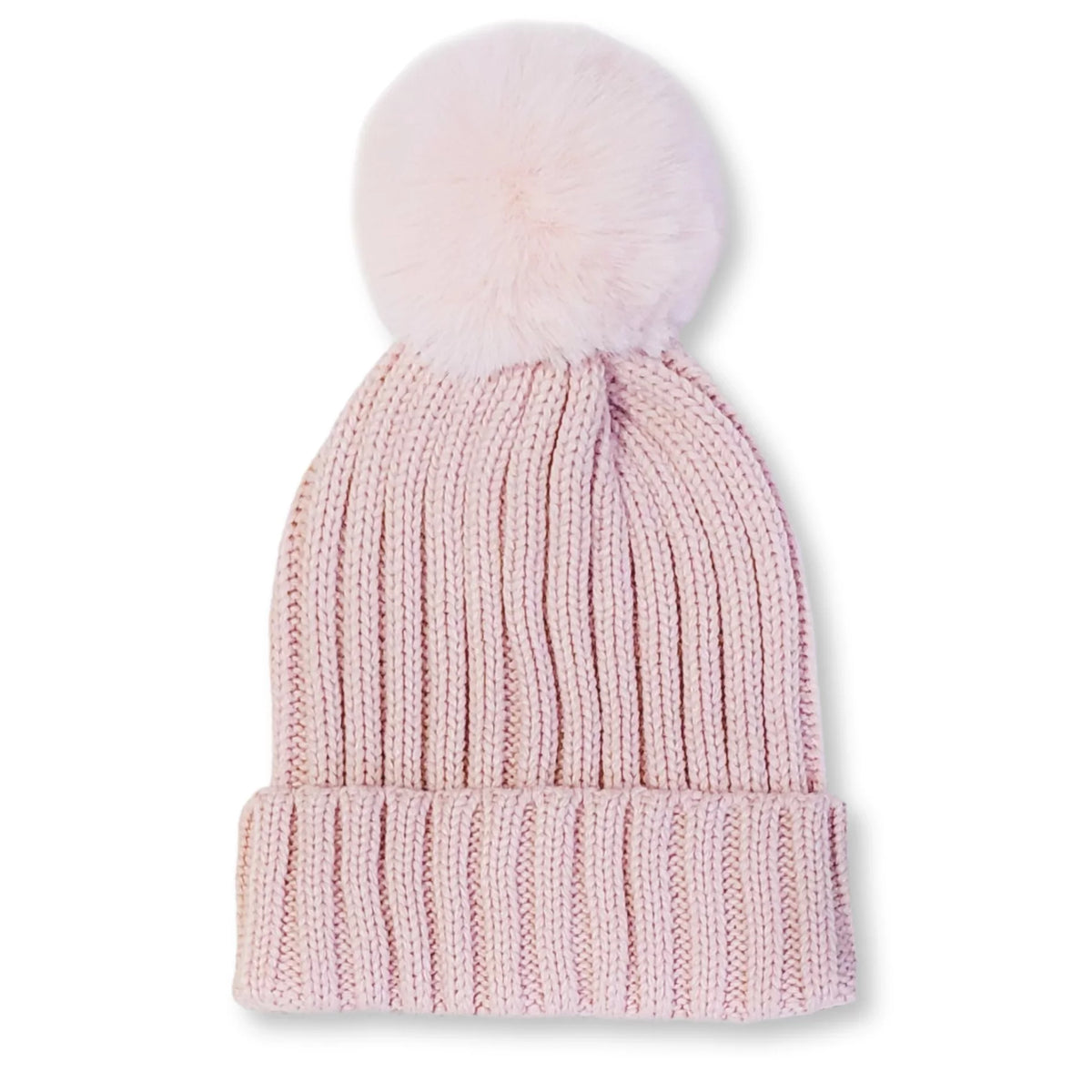 Gift Box Camuto Vince Women's Winter Faux Beanie Pom Fur with Hat