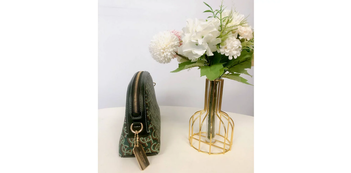 Coach With Crossbody Print Coach Green IN Monogram CF343 Madi