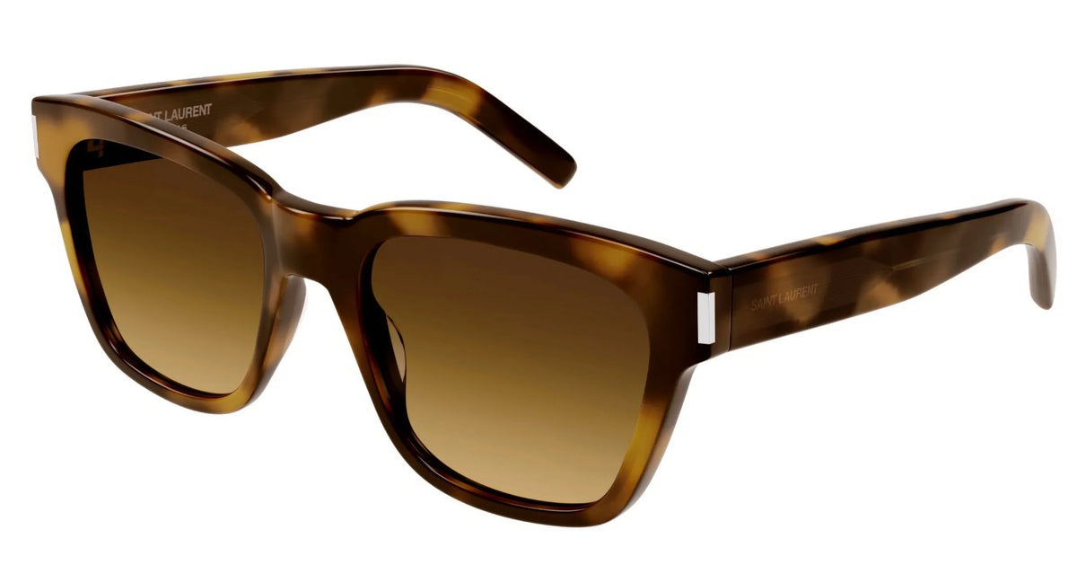 Squared Unisex mm Havana SL 54 Sunglasses Brown SAINT LAURENT 003 Acetate 560
