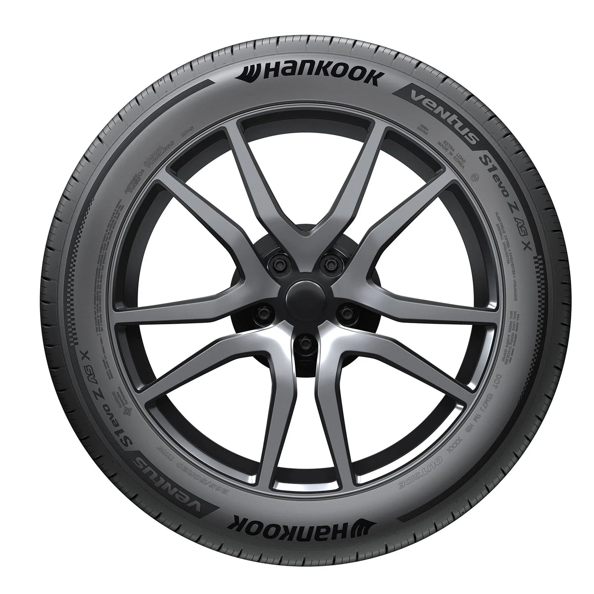 102W XL Z SUV/Crossover Hankook evo H129A S1 Ventus X 255/40R21 Season Tire AS All