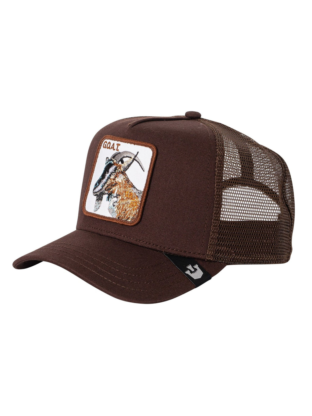Goat Bros. The Goorin Trucker Cap, Brown