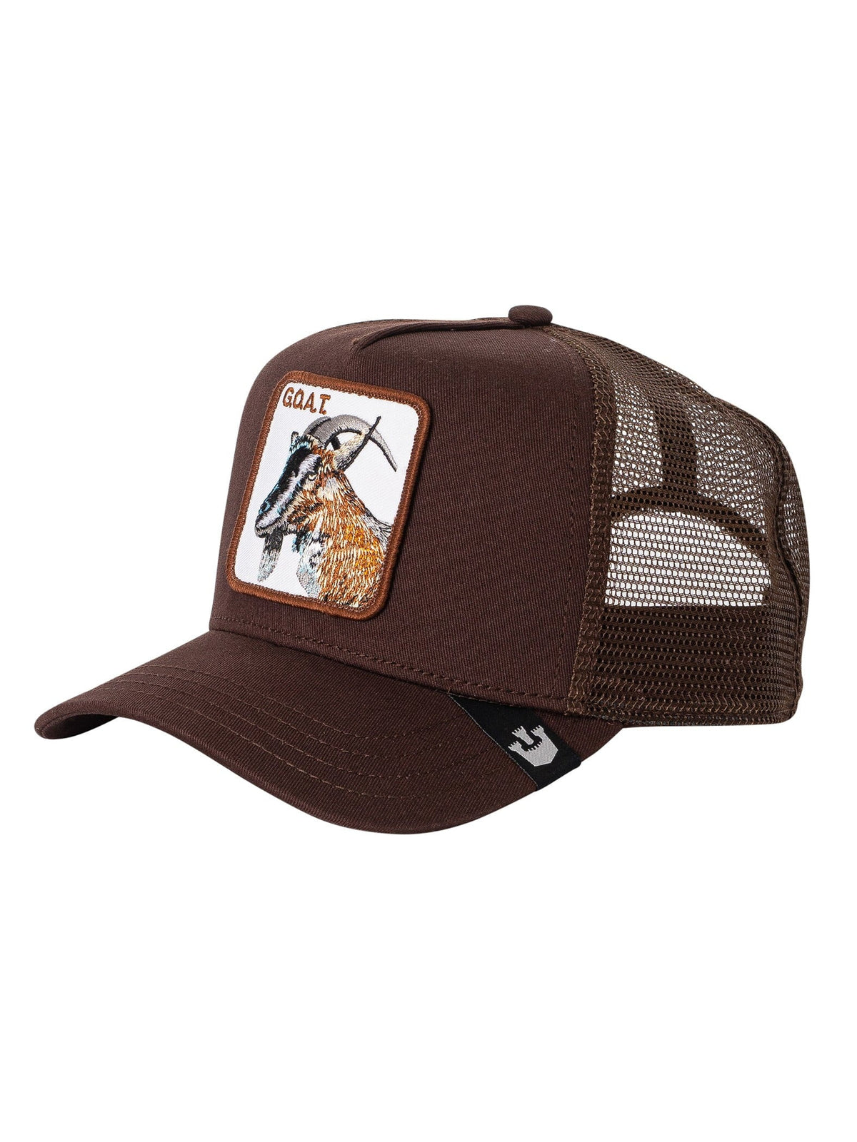 Goat Bros. The Goorin Trucker Cap, Brown