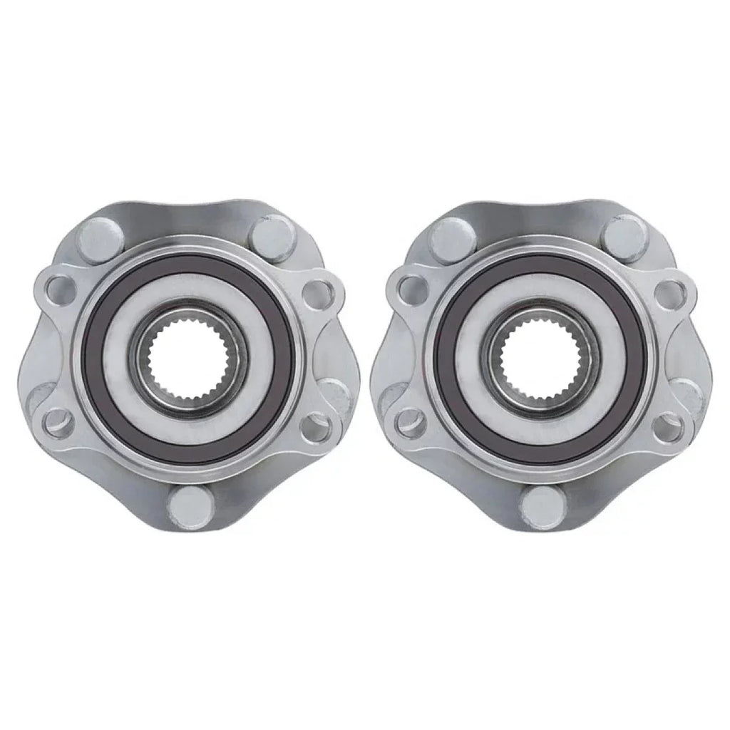 AutoShack Rogue Nissan HB613359PR Passenger Set 2.5L of for Driver AWD 2018 Sport Rogue 5-Lug Hub Qashqai FWD Side 2019 2017-2019 2017 Bearing 2017-2018 2014-2016 Replacement and Front 2 2.0L Wheel