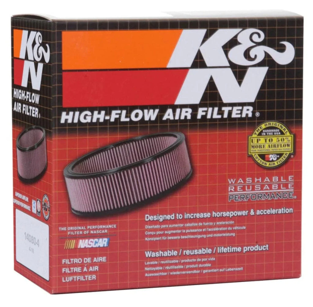 / / 1.625in ID 1.625in 2.75in Filter Flange Universal Overall KN - Custom Round Air Height