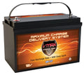 AGM Motors 12V VMAX Battery 50 Cycle Deep Trolling Grp31 MR137-120 Thrust Pound 12 Marine Sealed for 120Ah Volt 50lb